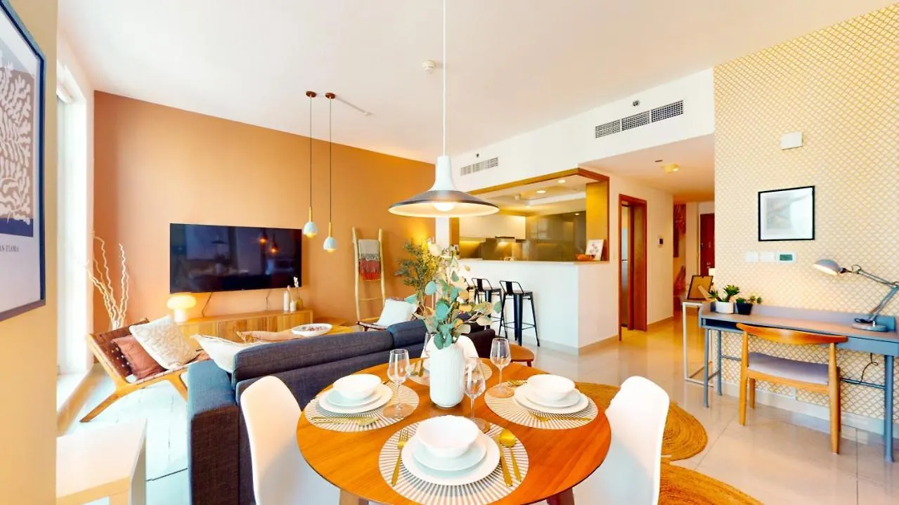 Claren Tower - Sophisticated One Bed With Fountain Views Apartment Dubai