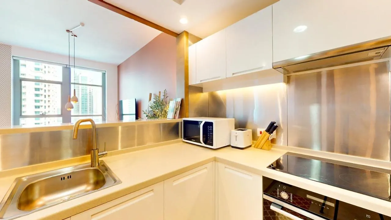 Claren Tower - Sophisticated One Bed With Fountain Views Appartement Dubai