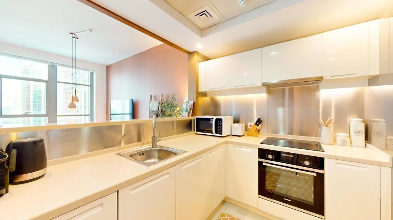 Claren Tower - Sophisticated One Bed With Fountain Views Appartement Dubai